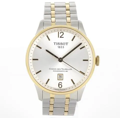 Tissot Chemin de Tourelles T099.407.22.037.00 42mm Stainless steel Silver