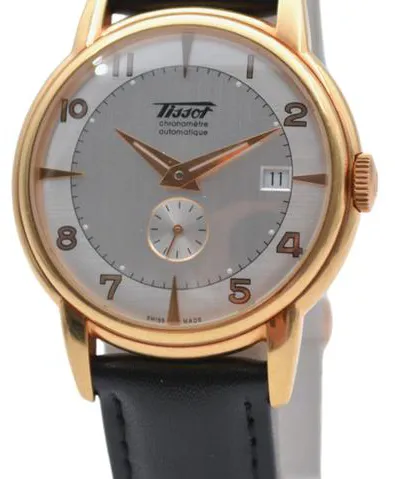 Tissot Heritage T904408A 38mm Yellow gold Silver