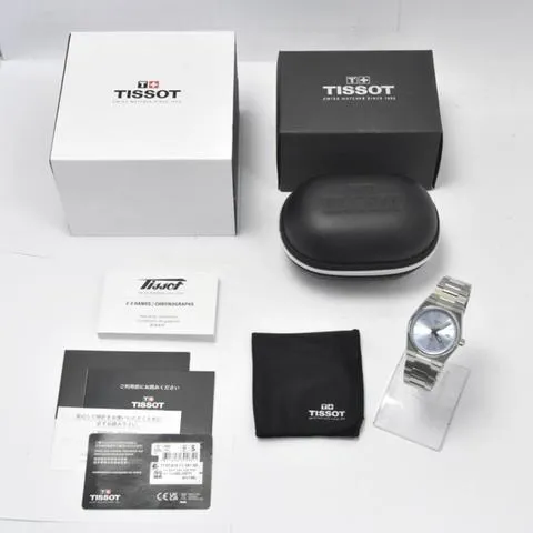 Tissot PRX T137.210.11.351.00 35mm Stainless steel Light blue 6