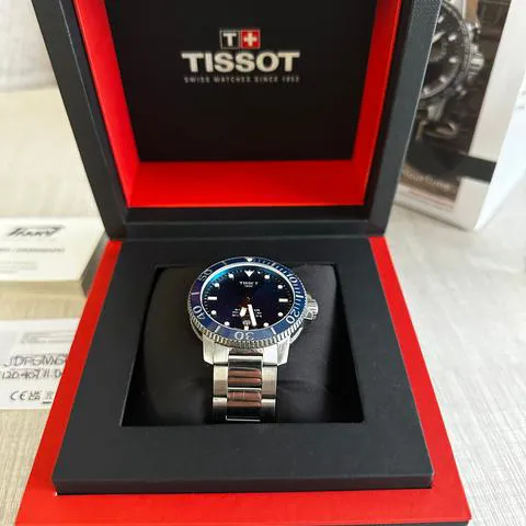 Tissot Seastar 1000 T120.407.11.041.03 43mm Stainless steel Blue 1