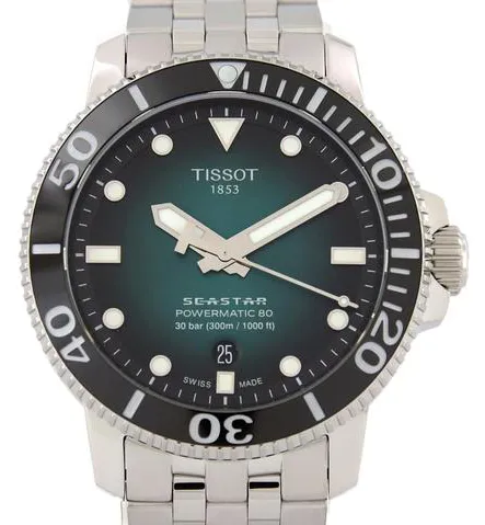 Tissot Seastar T1204071109101 43mm Black