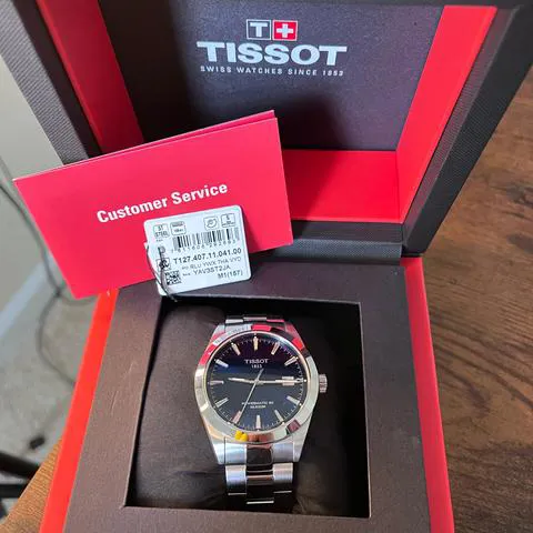 Tissot T-Classic T127.407.11.041.00 40mm Stainless steel Blue 5