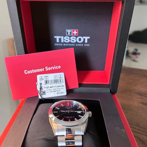 Tissot T-Classic T127.407.11.041.00 40mm Stainless steel Blue 6