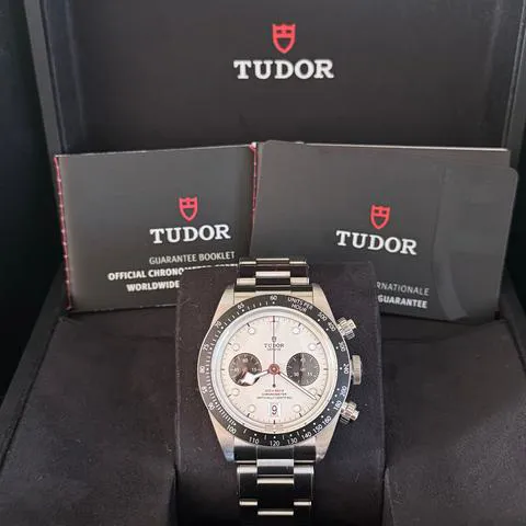 Tudor Black Bay Chronograph 79360N-0002 41mm Stainless steel Silver