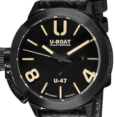 U-Boat Classico 9160 47mm Stainless steel and Black PVD Black