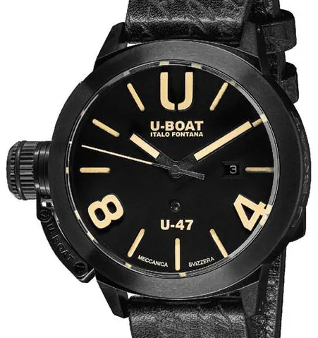 U-Boat Classico 9160 47mm Stainless steel and Black PVD Black 1