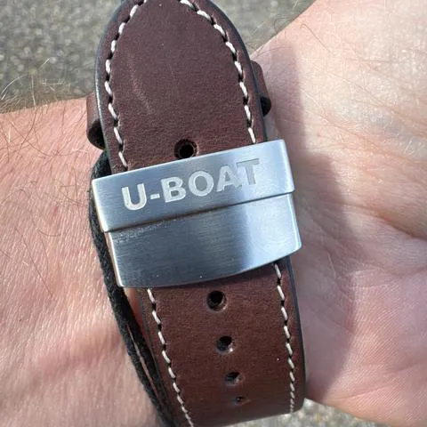 U-Boat Classico 7120 53mm Stainless steel Black 4