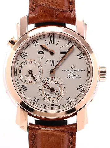 Vacheron Constantin Malte 42005/000R-9068 Rose gold Silver 1