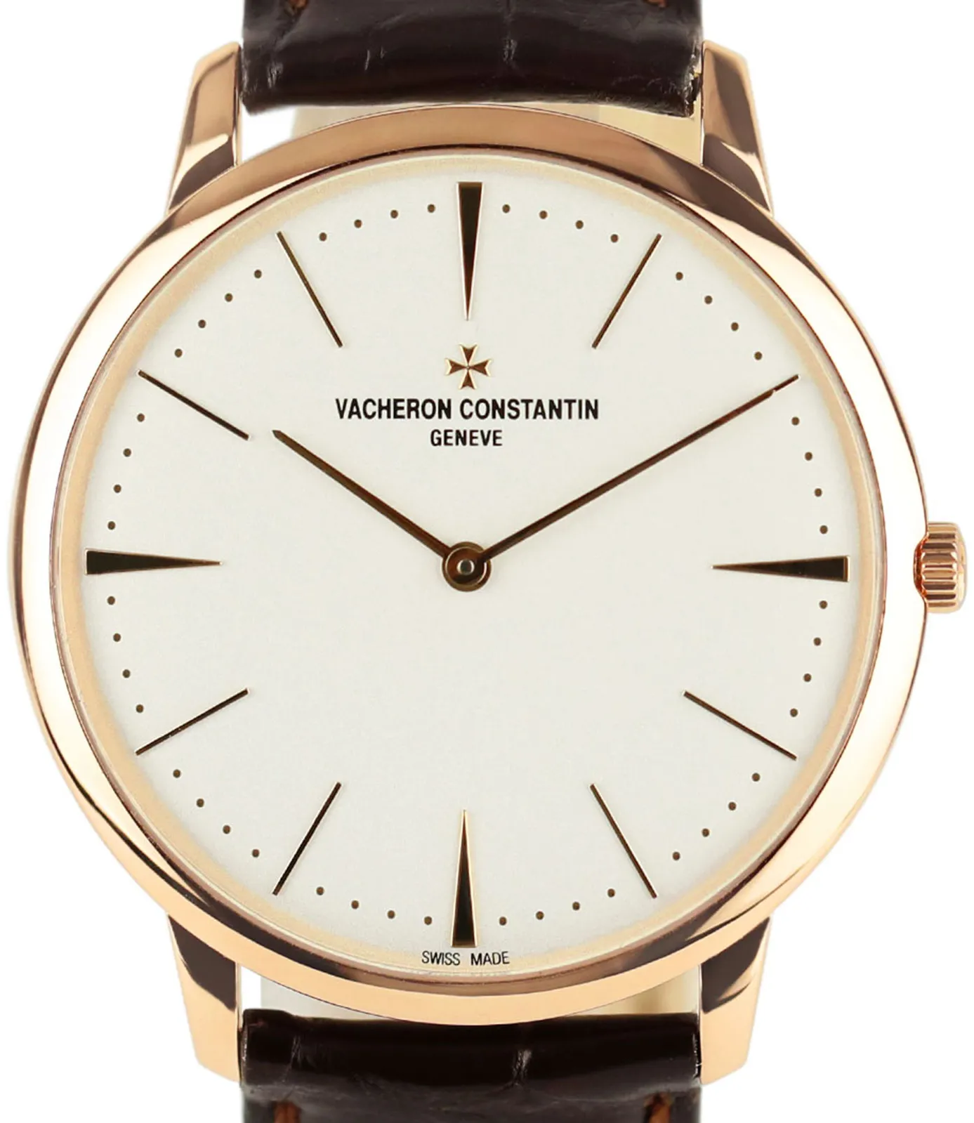 Vacheron Constantin Patrimony 81180/000R-9159 40mm Rose gold Silver