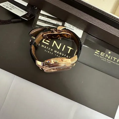 Zenith Chronomaster 18.1260.4021/01.C505 45mm Rose gold Silver 8