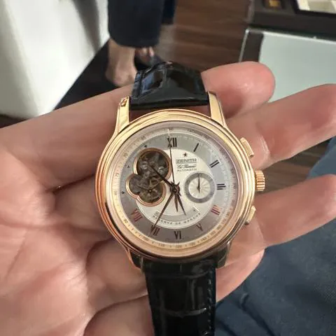 Zenith Chronomaster 18.1260.4021/01.C505 45mm Rose gold Silver 11