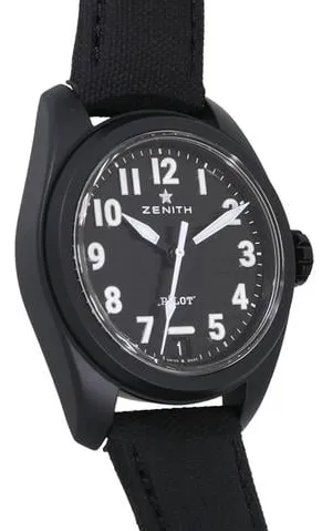 Zenith Pilot 49.4000.3620/21.I001 40mm Black ceramic Black 2