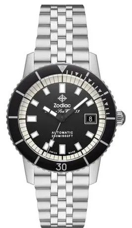 Zodiac Sea Wolf ZO9286 40mm Stainless steel Black