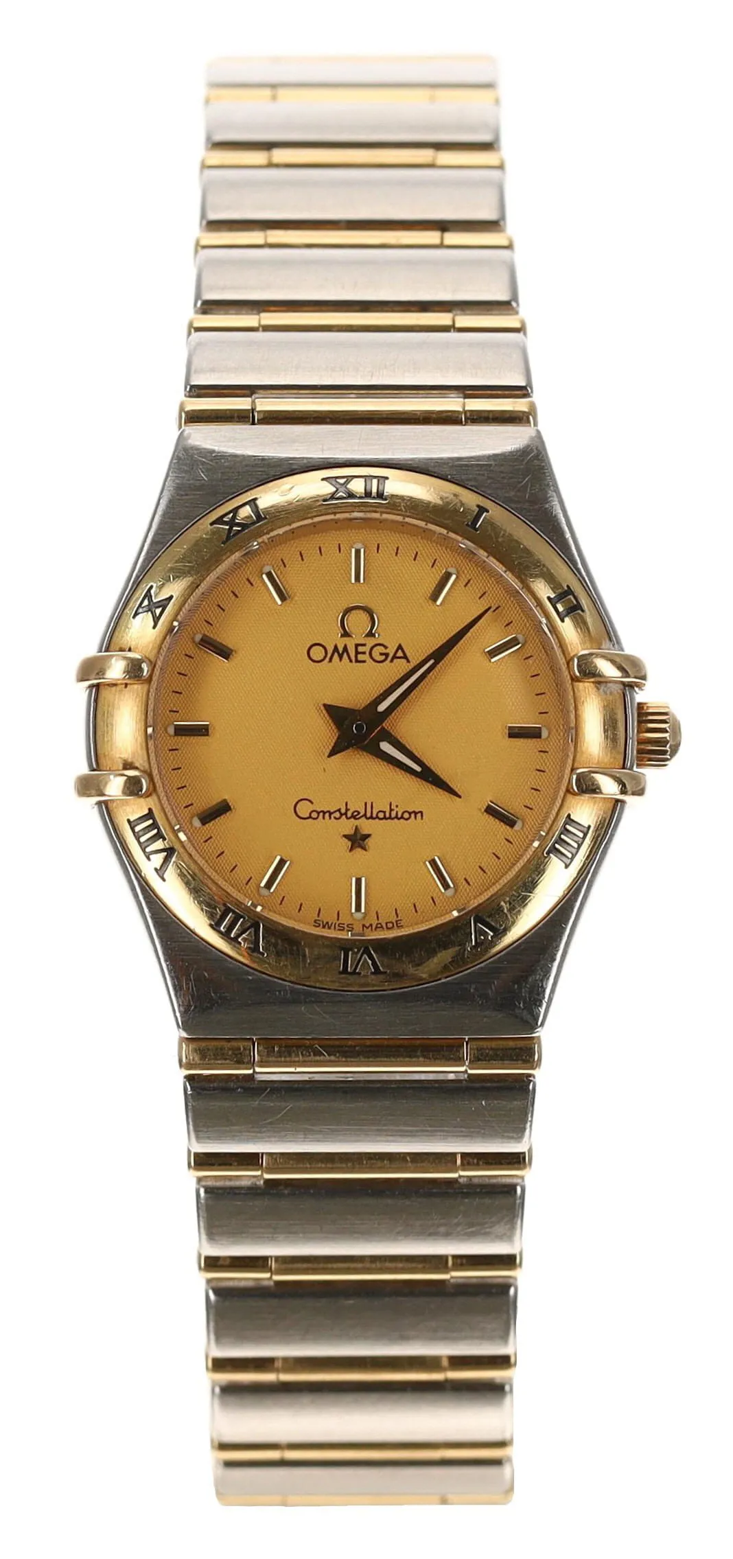 Omega Constellation 795.1202 26mm Yellow gold and Stainless steel Champagne