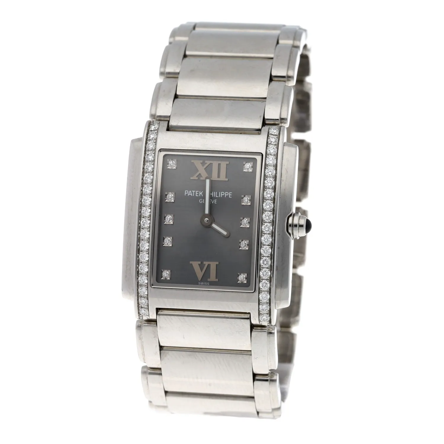 Patek Philippe Twenty~4 4910/1200A-010 25mm Stainless steel Gray