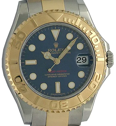 Rolex Yacht-Master 168623 35mm Stainless steel Blue