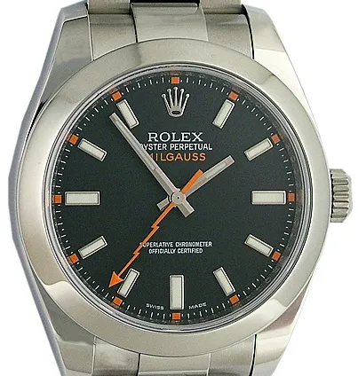 Rolex Milgauss 116400 40mm Stainless steel Black