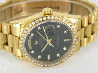 Rolex Day-Date 36 18248 36mm Yellow gold Black 5