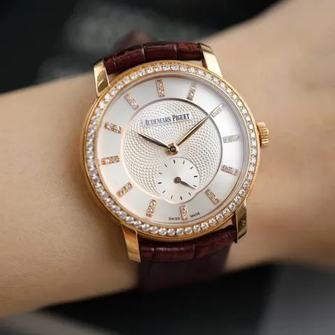 Audemars Piguet Jules Audemars 77240OR.ZZ.A001CR.01 33mm Rose gold Mother-of-pearl 4