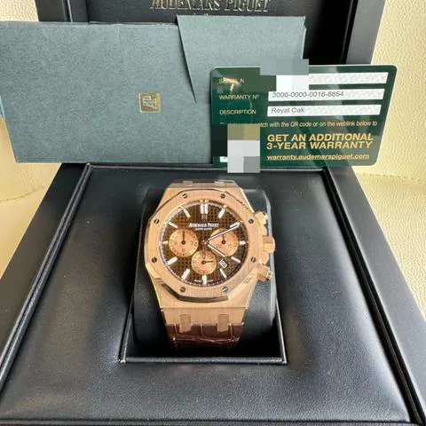 Audemars Piguet Royal Oak 26331OR.OO.D821CR.01 41mm Rose gold Brown 1