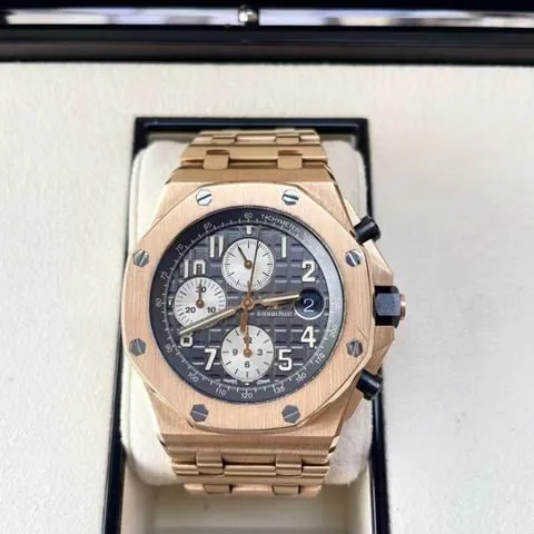 Audemars Piguet Royal Oak Offshore 26470OR.OO.1000OR.02 42mm Rose gold Gray