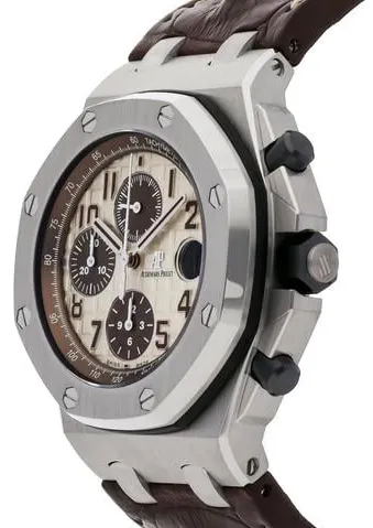 Audemars Piguet Royal Oak Offshore 26470ST.OO.A801CR.01 42mm Stainless steel Beige 1