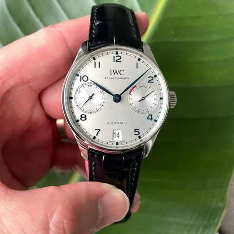 IWC Portugieser IW500705 42.5mm Stainless steel Silver