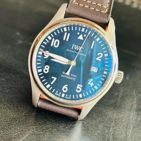 IWC Pilot IW327004 40mm Stainless steel Blue 2