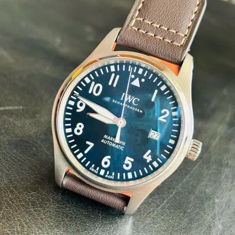 IWC Pilot IW327004 40mm Stainless steel Blue 3