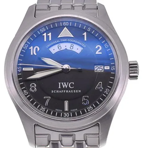 IWC Pilot IW3251-06 39mm Stainless steel Black