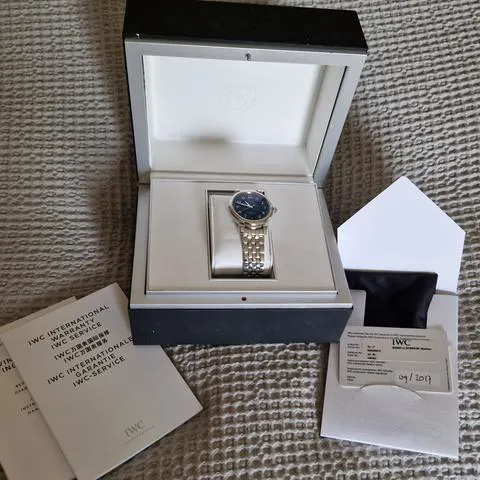 IWC Da Vinci IW458312 36mm Stainless steel Blue 7