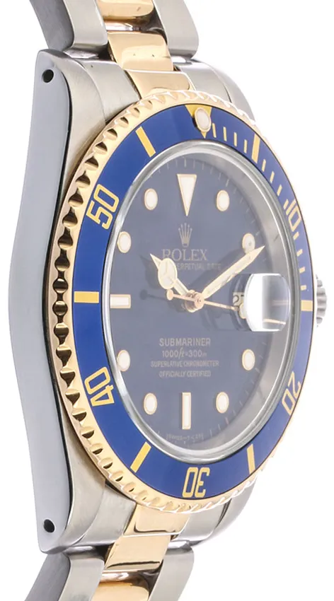 Rolex Submariner 16803 40mm Stainless steel Blue 2