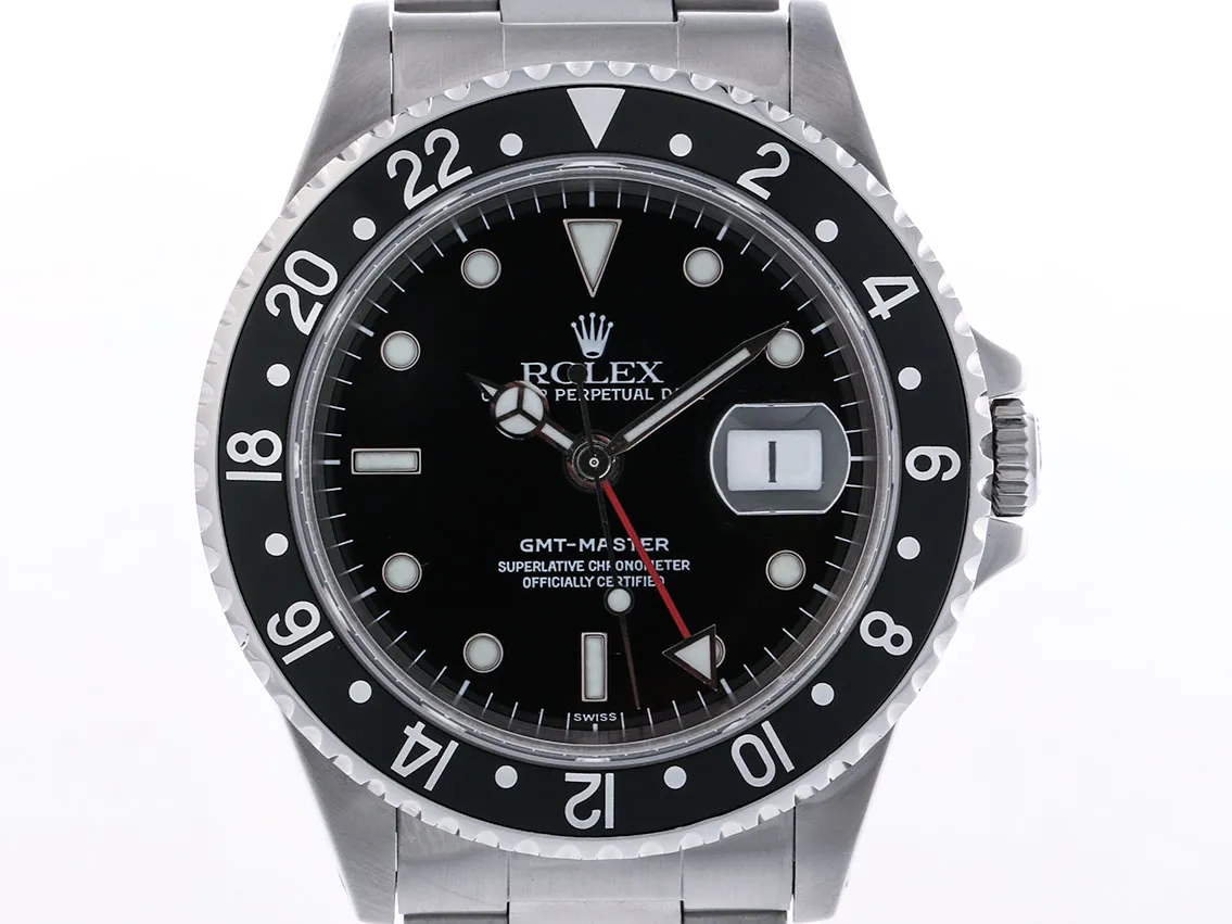 Rolex GMT-Master 16700 40mm Stainless steel Black