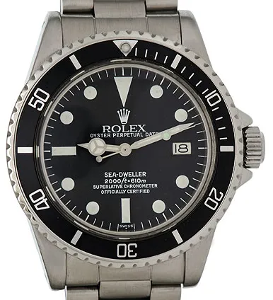 Rolex Sea-Dweller 1665 40mm Stainless steel Black