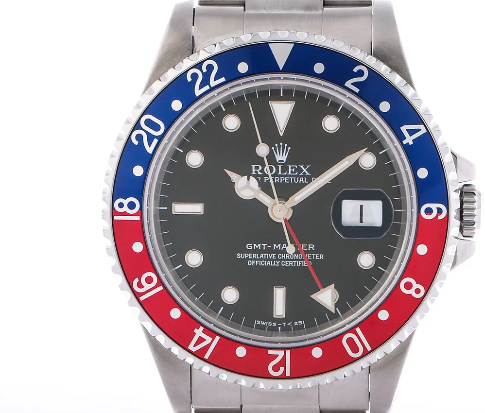 Rolex GMT-Master 16700 40mm Stainless steel Black