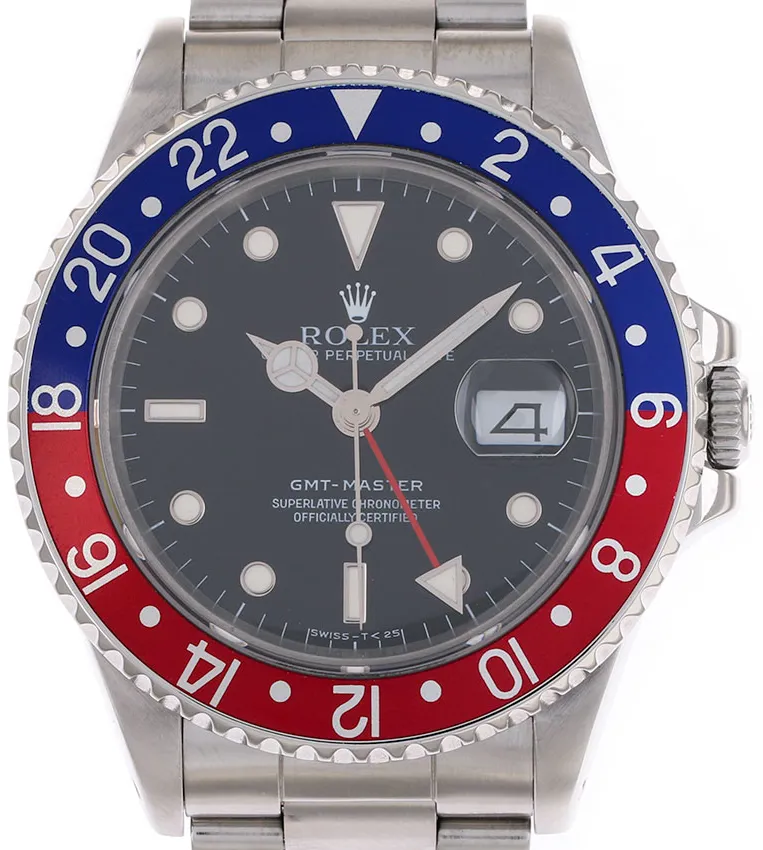 Rolex GMT-Master 16700 40mm Stainless steel Black