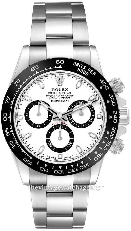 Rolex Daytona 116500LN-0001 40mm Stainless steel White