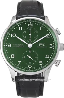 IWC Portugieser IW371615 Stainless steel Green