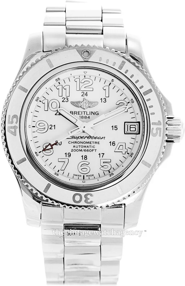 Breitling Superocean A17312D2/A775/179A 36mm Stainless steel White