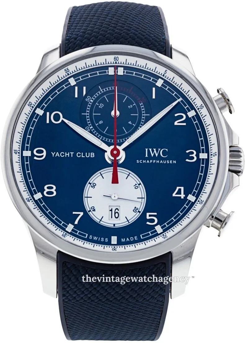 IWC Portugieser IW390704 44.5mm Stainless steel Blue