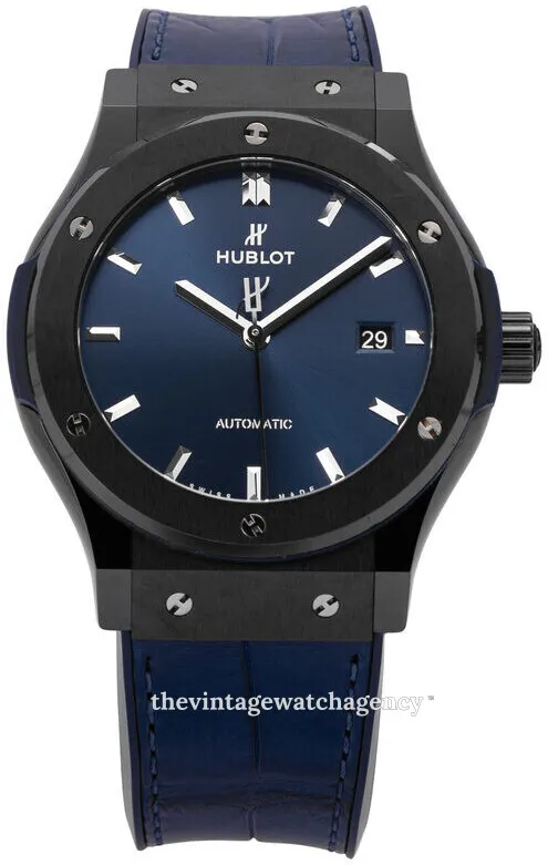 Hublot Classic Fusion 542.CM.7170.LR 42mm Multi-colored ceramic Blue