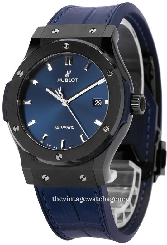 Hublot Classic Fusion 542.CM.7170.LR 42mm Multi-colored ceramic Blue 1