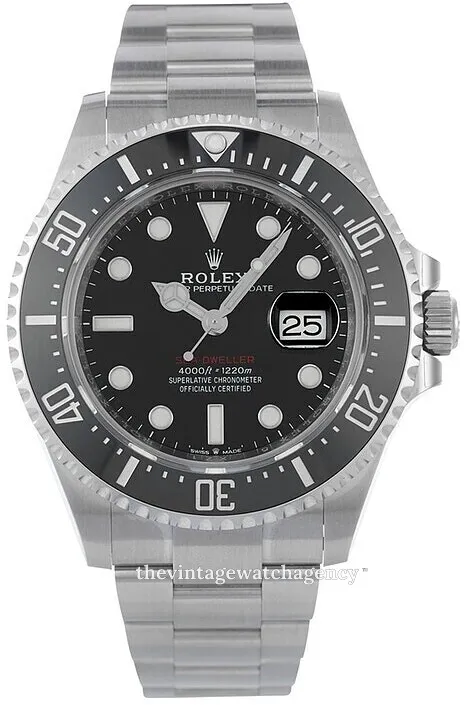 Rolex Sea-Dweller 126600-0001 43mm Stainless steel Black