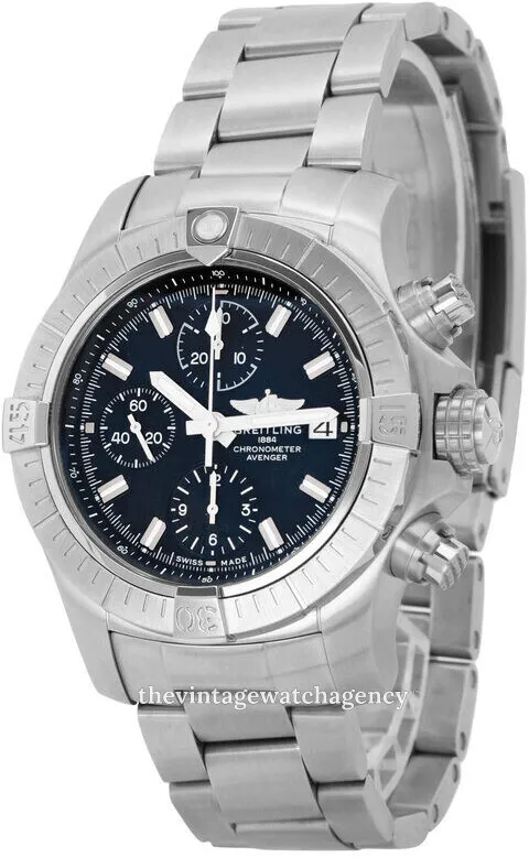 Breitling Avenger A13385101B1A1 43mm Stainless steel Black 1