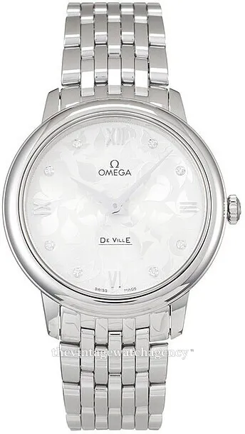 Omega De Ville 424.10.33.60.52.001 32.5mm Stainless steel Silver