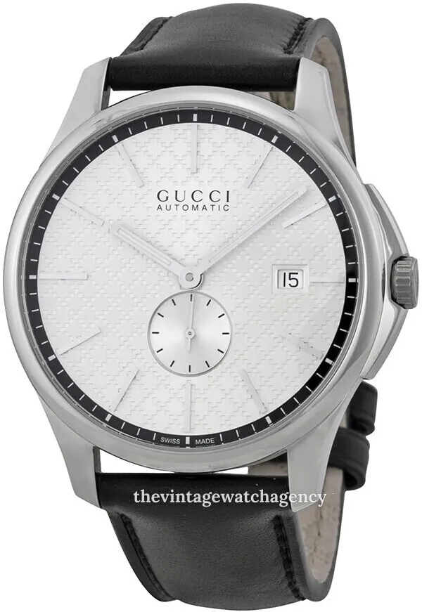 Gucci G-Timeless YA126313 40mm Stainless steel Silver