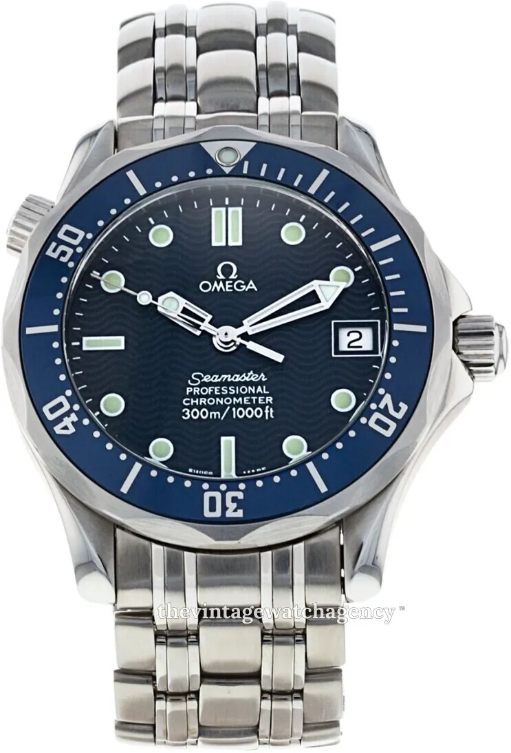 Omega Seamaster Diver 300M 2551.80.00 37mm Stainless steel Blue