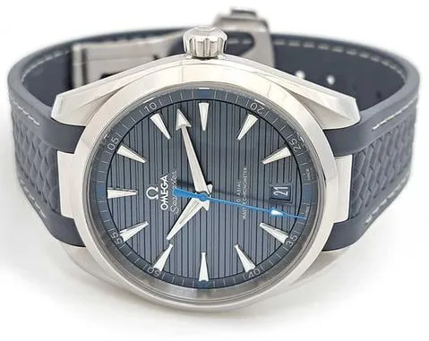 Omega Aqua Terra 220.12.41.21.03.002 41mm Stainless steel Blue 1