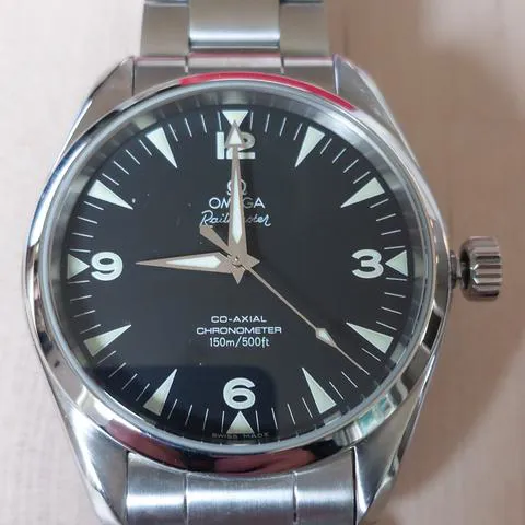 Omega Seamaster Railmaster 28025200 41mm Stainless steel Black 12