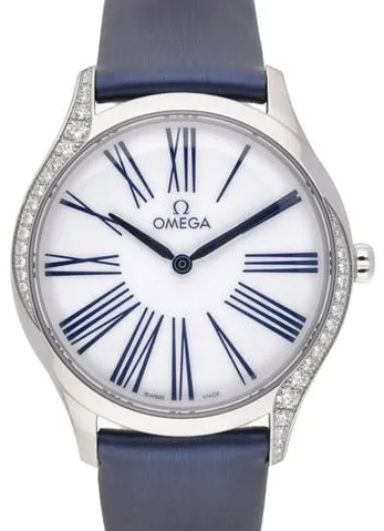 Omega De Ville 428.18.36.60.04.002 36mm Stainless steel White